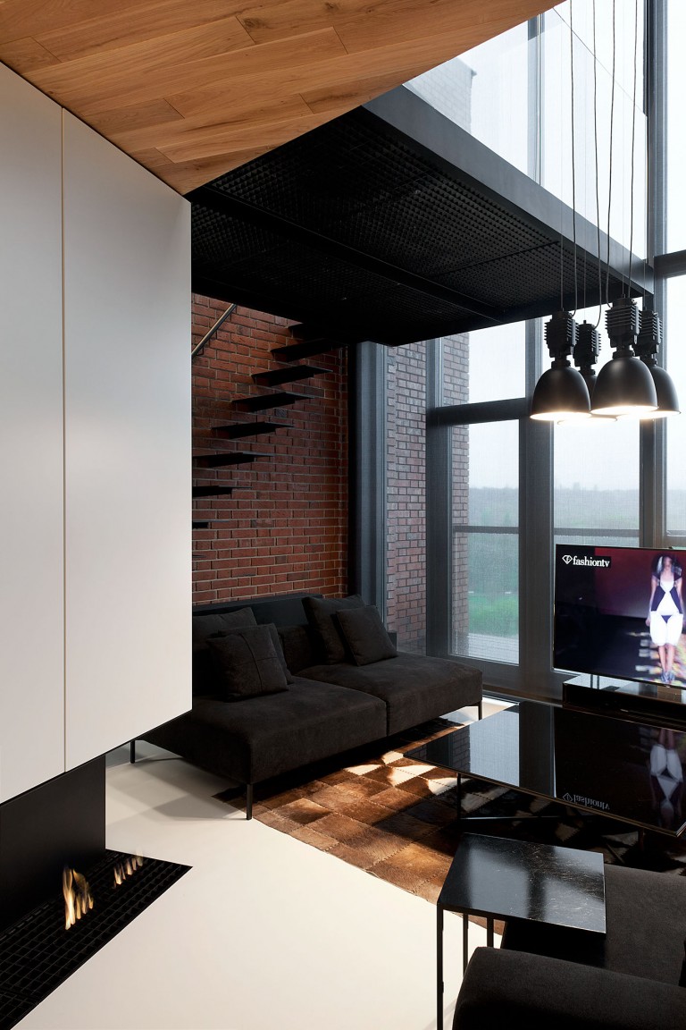 Stoer loft appartement met stoere materialen Stoer loft appartement met stoere materialen