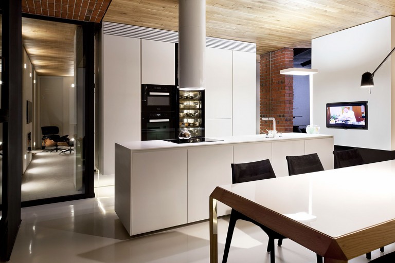 Stoer loft appartement met stoere materialen Stoer loft appartement met stoere materialen