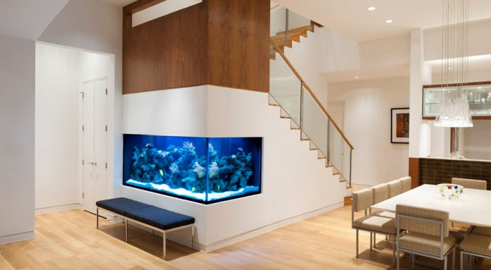 Aquarium in huis