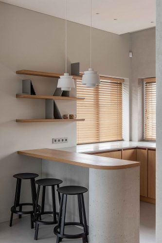 bartafel open keuken barkrukken
