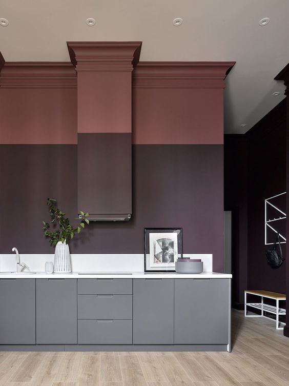 Bordeauxrood in interieur - Huis-inrichten.com