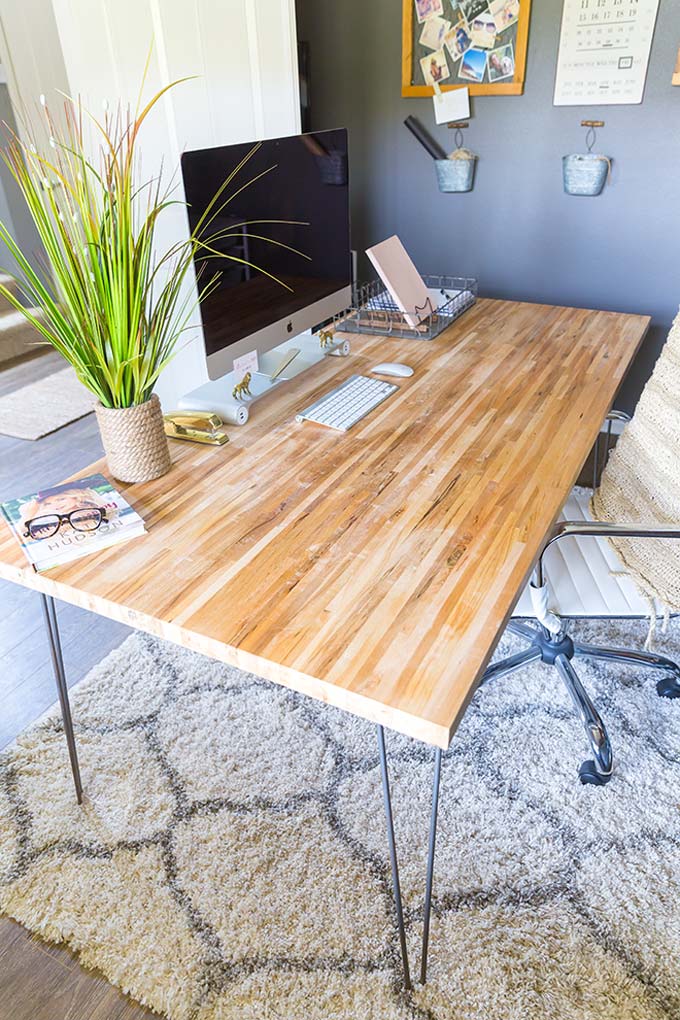bureau maken hairpin poten