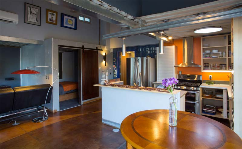 container huis McConkey interieur container huis McConkey interieur