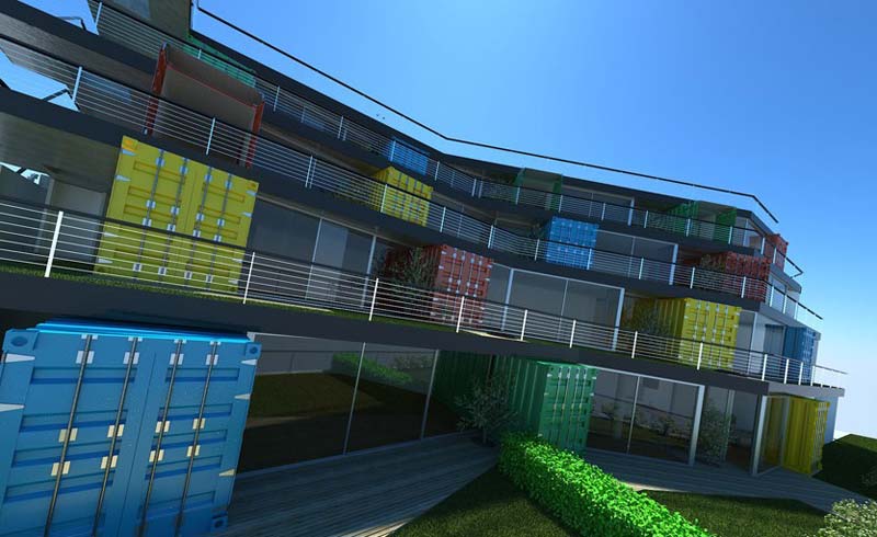 containerwoning Viña del Mar Apartments containerwoning Viña del Mar Apartments