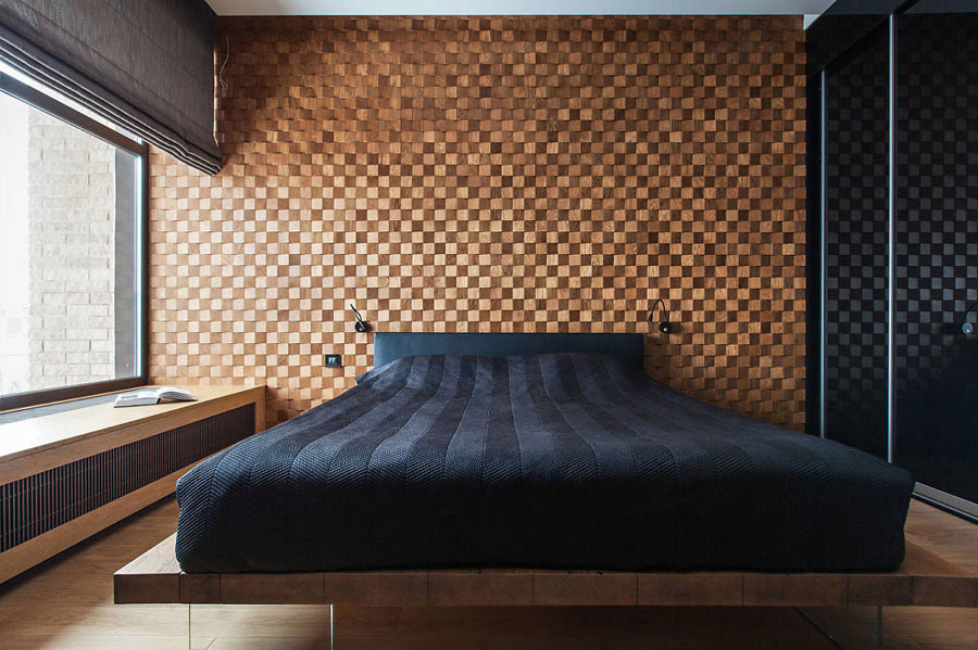 Deze mooie slaapkamer stoere houten muur gekregen! - Huis-inrichten.com