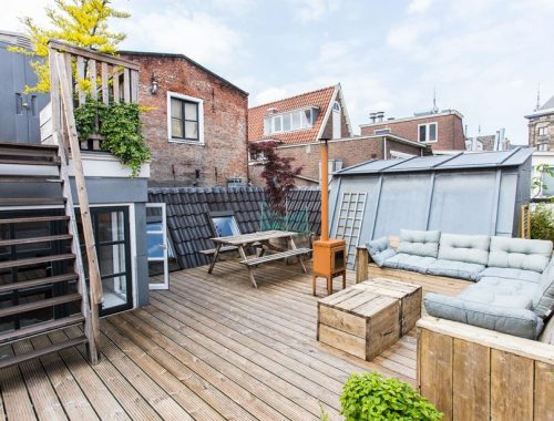 Droom dakterras in Amsterdam!