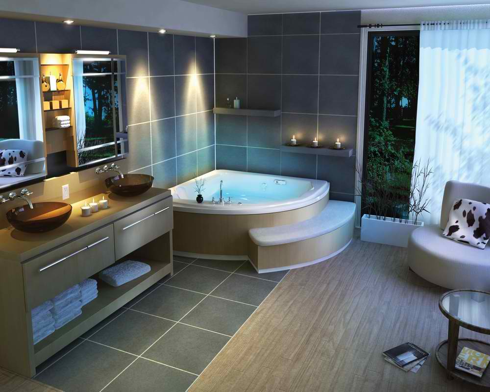 Geef je badkamer het ultieme spa gevoel met een whirlpool bad