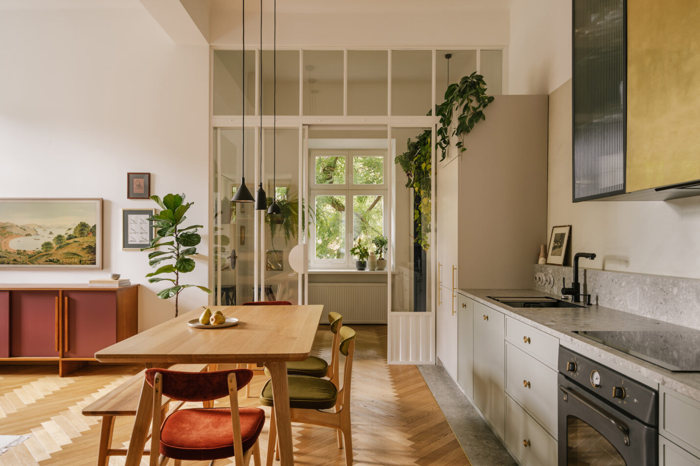 grote glazen wand en deur keuken grote glazen wand en deur keuken