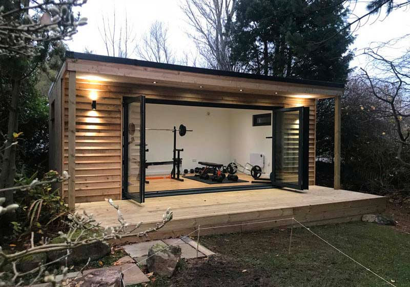 Een eigen home gym is natuurlijk een must voor elke sportfanaat!