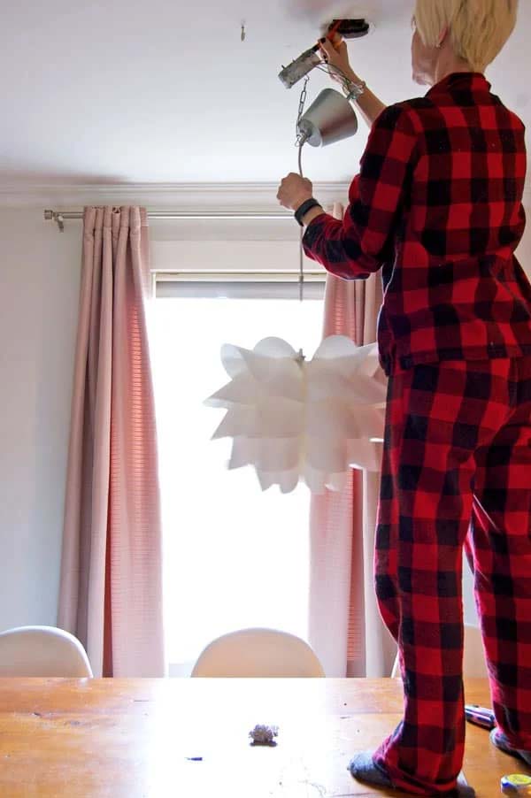 hanglamp aan plafond verplaatsen hanglamp aan plafond verplaatsen
