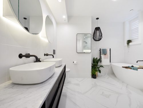Zo geef je met weinig geld je badkamer een luxe uitstraling