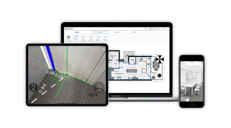 huis inrichten app magicplan