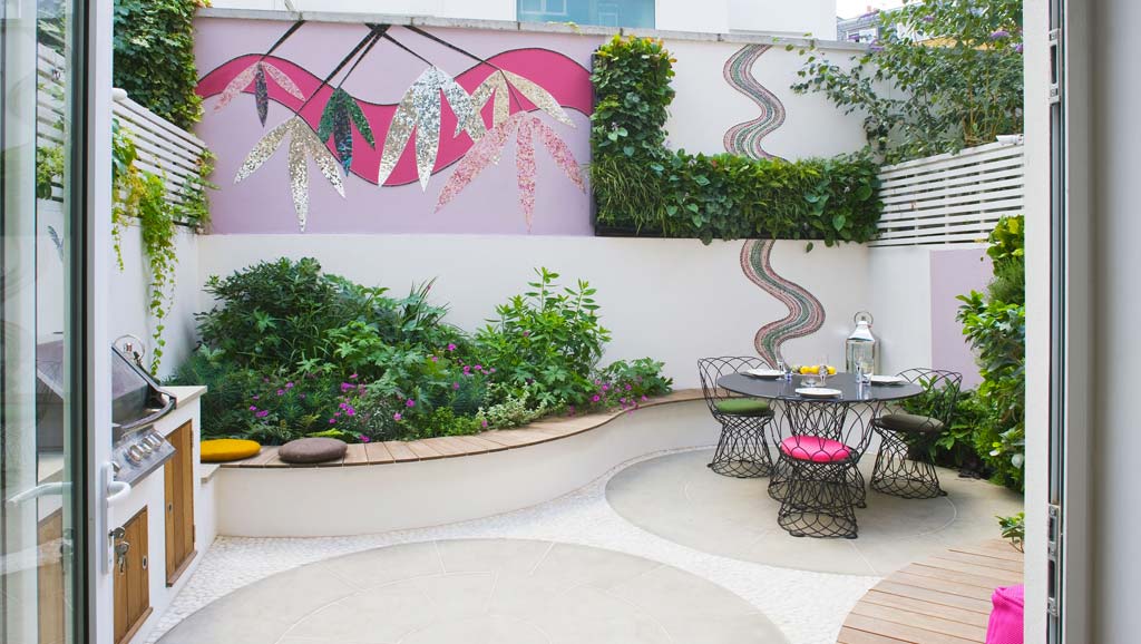 ibiza tuin vaste plantenbak vaste bank