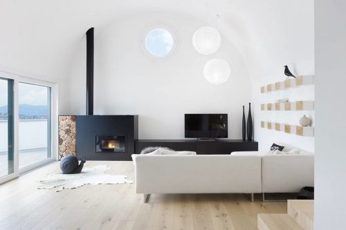 Vervolgen regelmatig grot In deze mooie woonkamer is een geweldige meubel gemaakt voor de TV en open  haard! - Huis-inrichten.com