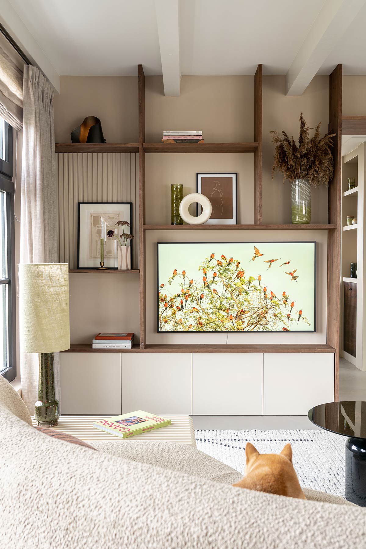 inbouwkast maken woonkamer tv