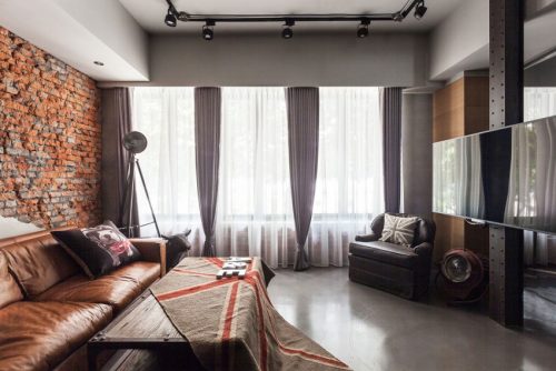 Industrieel appartement uit Taiwan
