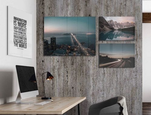 Inspiratie leveren aan industrieel ontworpen werkplaatsen met fotoafdrukken van BesteCanvas.nl