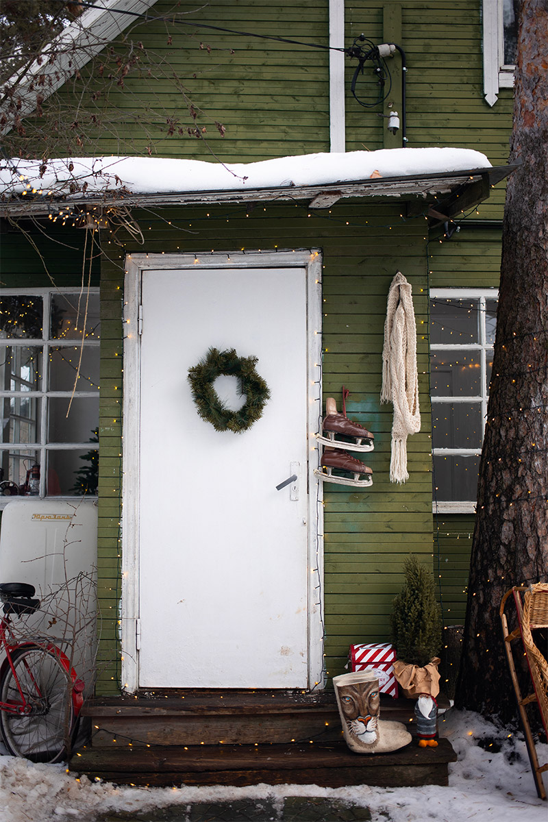 kerstdecoratie in voortuin tips