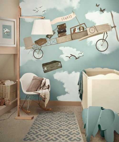 Wonderbaarlijk Kinderkamer behang van Little Hands | Huis-inrichten.com YU-78