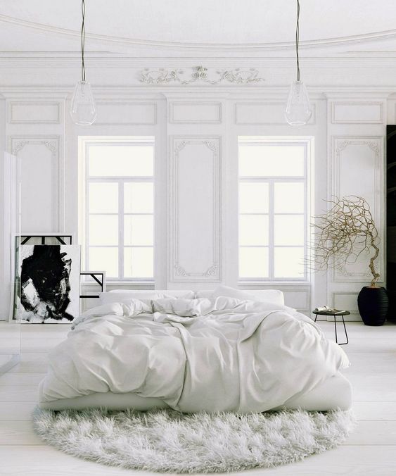 Klassieke witte slaapkamer Klassieke witte slaapkamer