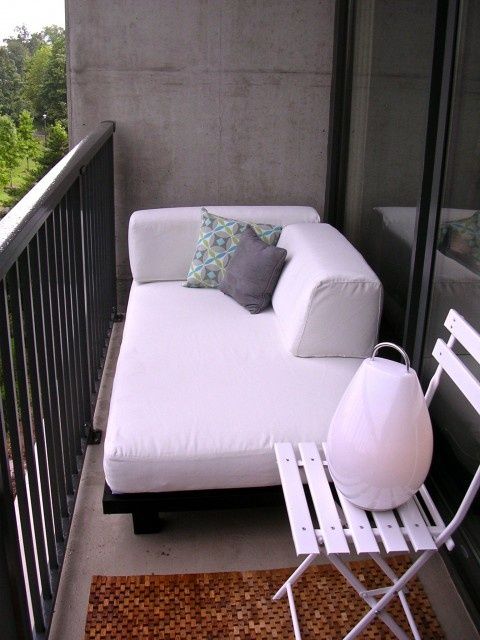 Klein balkon