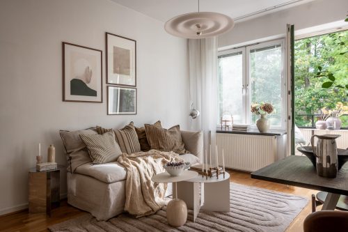 kussens dekens warme tinten