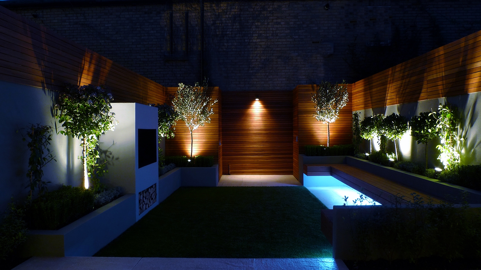 LED verlichting in de tuin