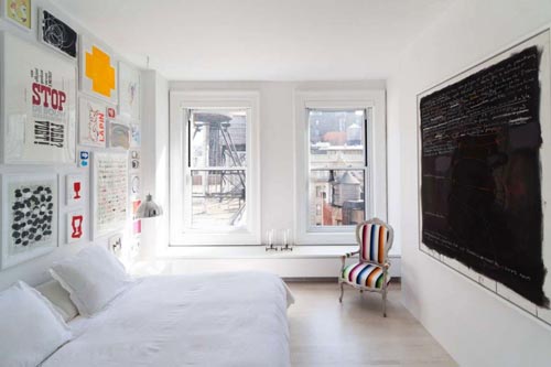 Licht en modern appartement in New York