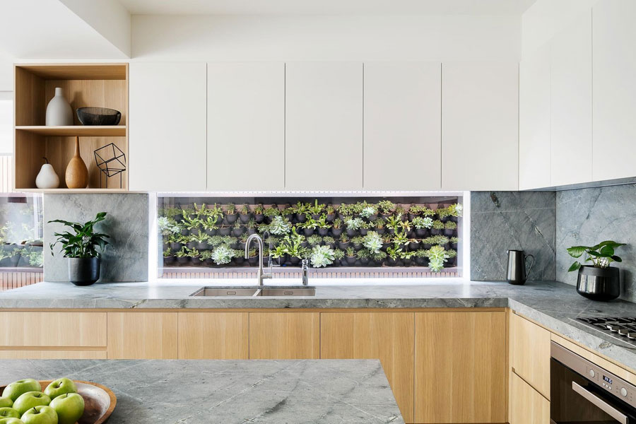 Luxe moderne u-vormige tuin Luxe moderne u-vormige tuin