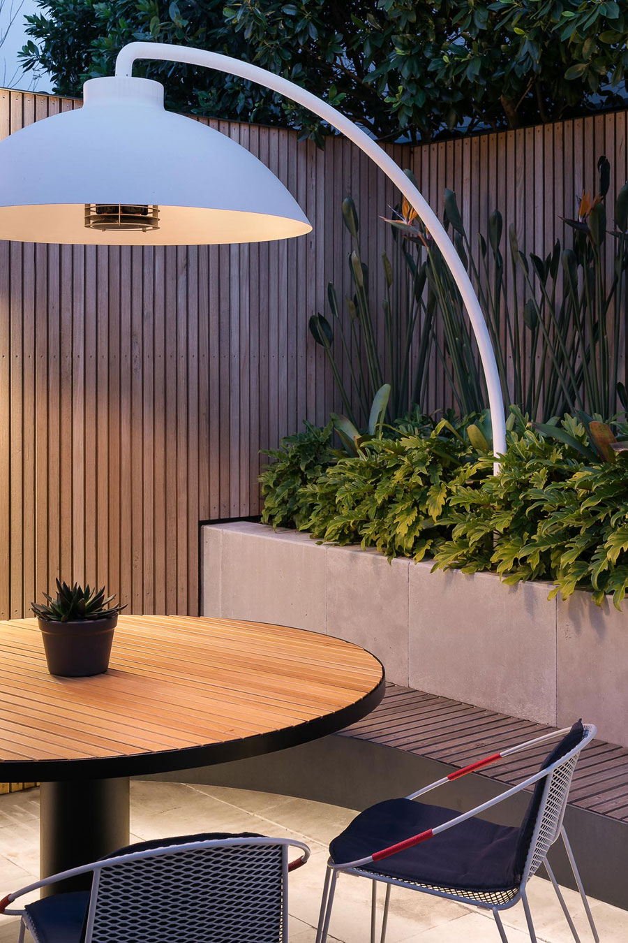 Luxe moderne u-vormige tuin Luxe moderne u-vormige tuin