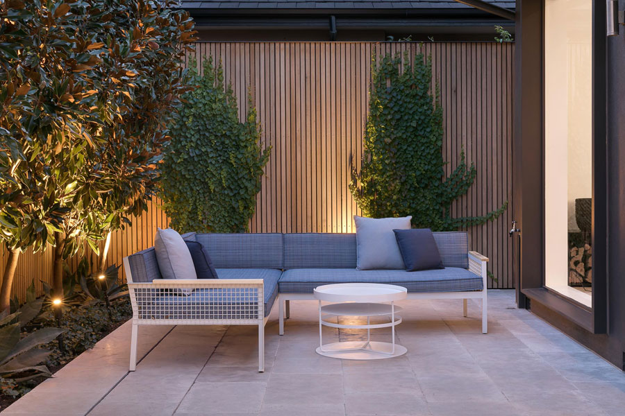 Luxe moderne u-vormige tuin Luxe moderne u-vormige tuin