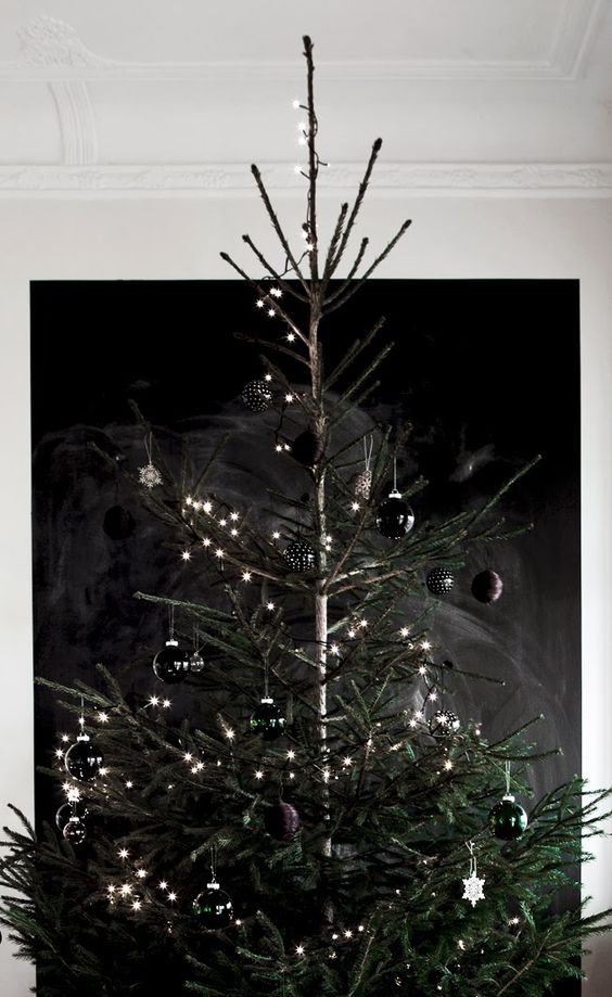 Minimalistische kerstboom