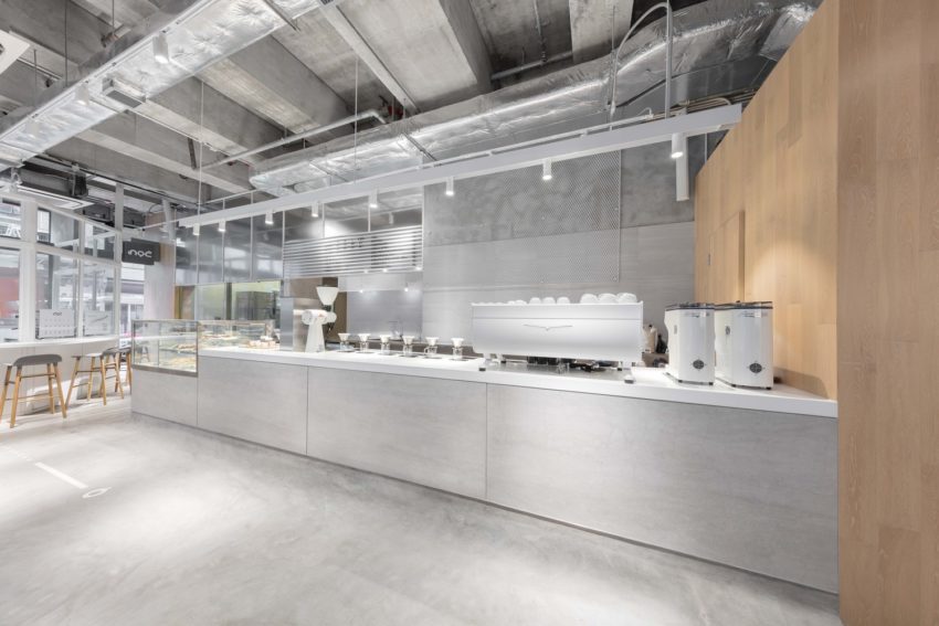 Modern industrieel boetiek café in Hong Kong Modern industrieel boetiek café in Hong Kong