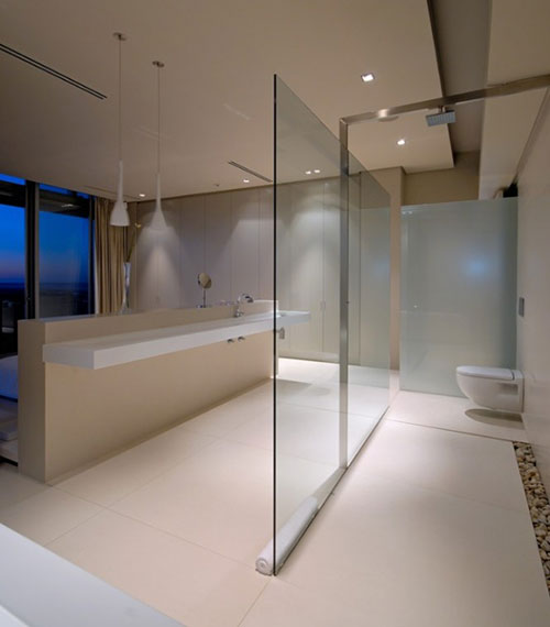 Moderne luxe badkamer