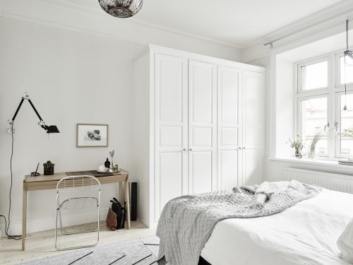 Mooie slaapkamer uit Zweden