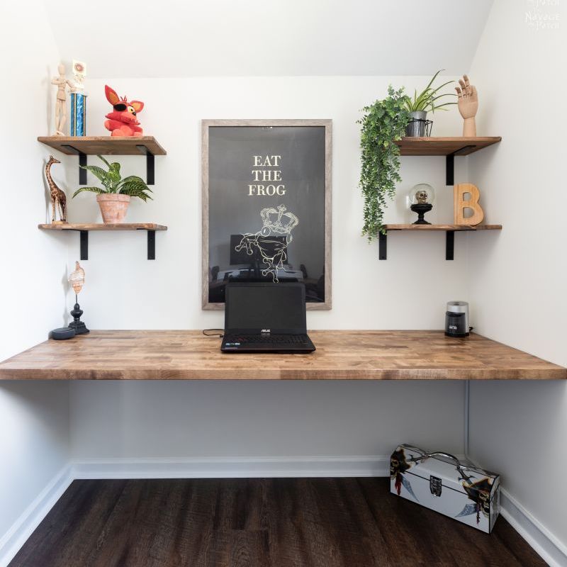 op maat gemaakt wandbureau maken