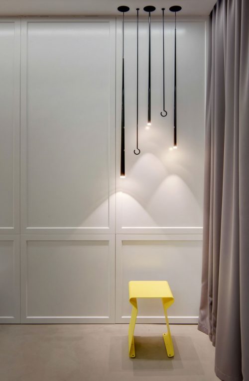 Open badkamer ontwerp van loft appartement
