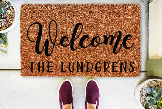 persoonlijke housewarming cadeautjes deurmat persoonlijke housewarming cadeautjes deurmat