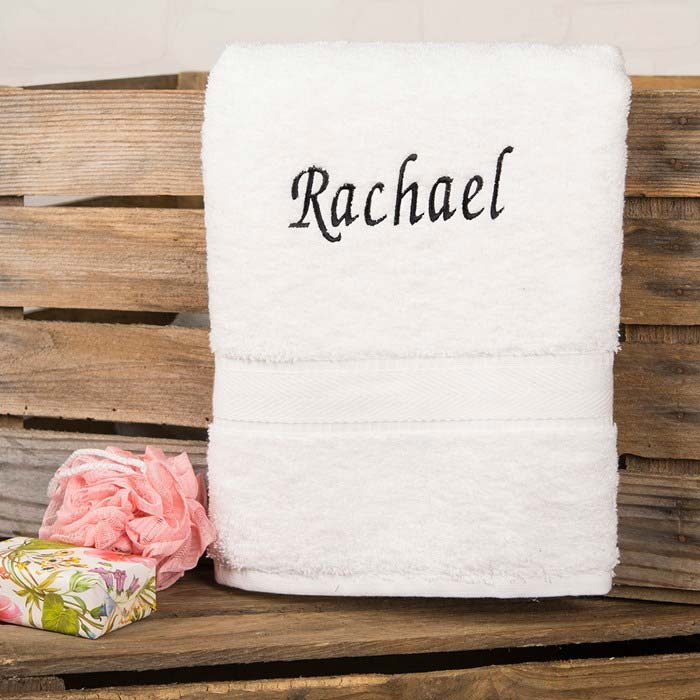 persoonlijke housewarming-cadeautjes handdoek