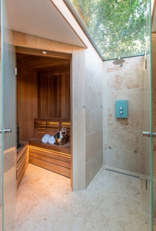 Sauna in huis