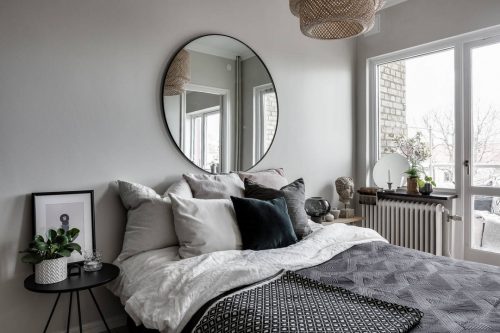 Sfeervolle slaapkamer met leuke decoratie accessoires