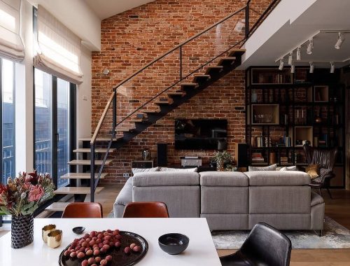 Stoer loft appartement uit Moskou