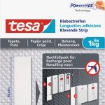 12x Tesa Powerstrips gevoelige oppervlakken klusbenodigdheden - €19,-