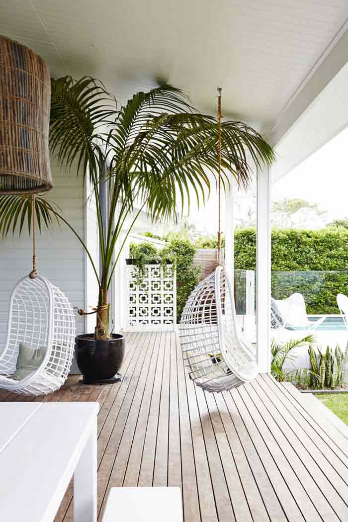 Tuin ideeën hangstoel