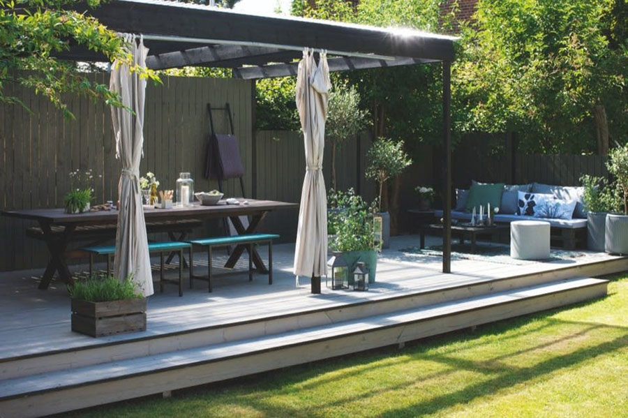 Tuin ideeën pergola