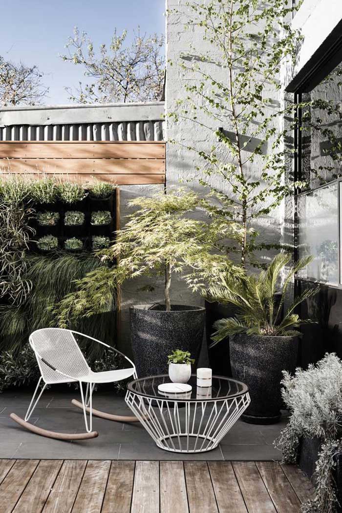 Tuin ideeën plantenpotten