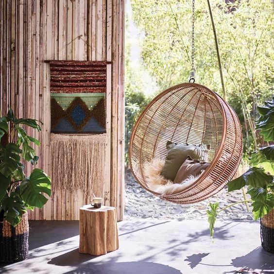 Tuin ideeën rotan