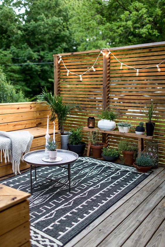 Tuin ideeën vloerkleed