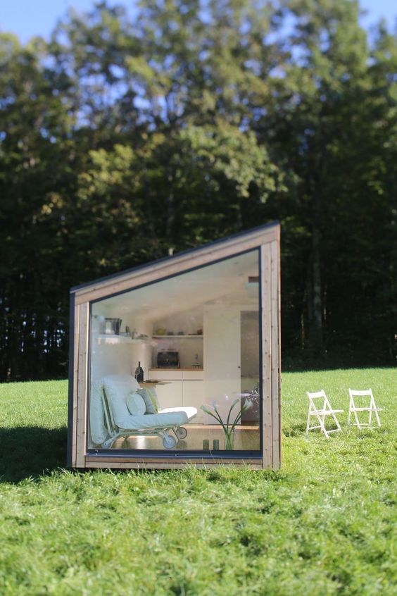tuinhuis idee logeerkamer tuinhuis idee logeerkamer