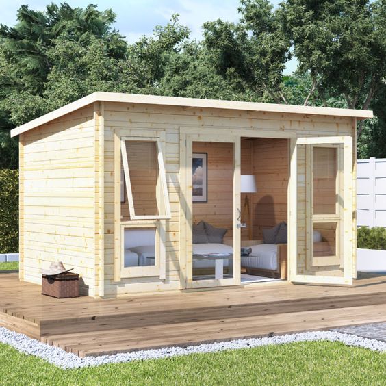 Tuinhuis idee lounge Tuinhuis idee lounge